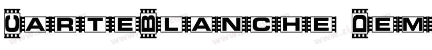 CarteBlanche Demo字体转换